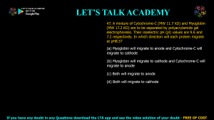 CSIR NET Life Science Previous Year Questions on METHODS IN BIOLOGY – Video and Text Solutions