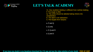CSIR NET Life Science Previous Year Questions on METHODS IN BIOLOGY – Video and Text Solutions