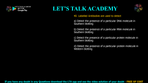 CSIR NET Life Science Previous Year Questions on METHODS IN BIOLOGY – Video and Text Solutions