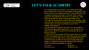CSIR NET Life Science Previous Year Questions on METHODS IN BIOLOGY – Video and Text Solutions
