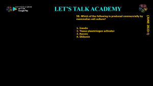 DBT BET JRF 2023 Previous Year Questions and Video solutions
