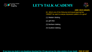CSIR NET Life Science Previous Year Questions on METHODS IN BIOLOGY – Video and Text Solutions
