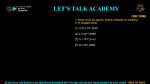 CSIR NET Previous Year Questions on Biochemistry Atoms & Molecules