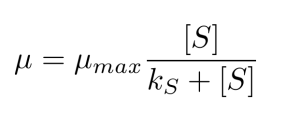 Monod’s Equation: