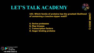 DBT BET JRF 2022 Previous Year Questions and Video solution