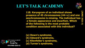 DBT BET JRF 2021 Previous Year Questions and Video solution