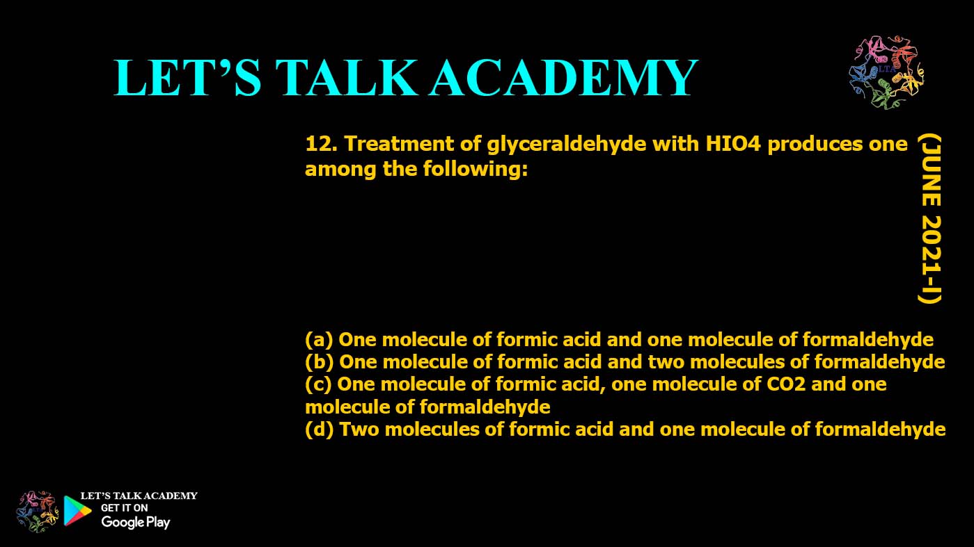 Understanding the Reaction of Glyceraldehyde with HIO₄