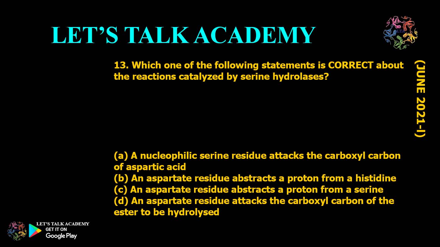 Role of Serine Hydrolases in Catalytic Reactions