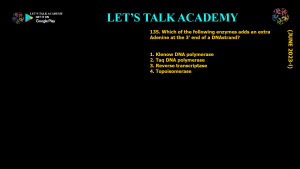 DBT BET JRF 2023 Previous Year Questions and Video solutions