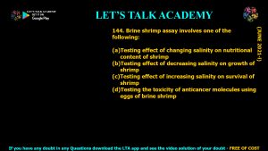 DBT BET JRF 2021 Previous Year Questions and Video solution