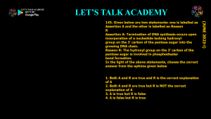 DBT BET JRF 2023 Previous Year Questions and Video solutions