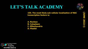 DBT BET JRF Previous Year Questions and Video solution