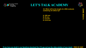 DBT BET JRF 2022 Previous Year Questions and Video solution