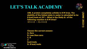 DBT BET JRF 2022 Previous Year Questions and Video solution