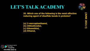 DBT BET JRF 2021 Previous Year Questions and Video solution