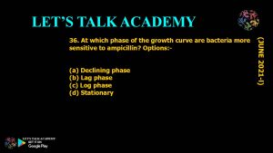 DBT BET JRF 2021 Previous Year Questions and Video solution