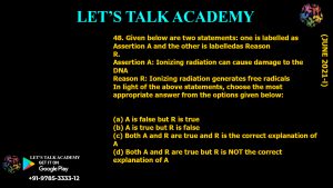 DBT BET JRF 2021 Previous Year Questions and Video solution
