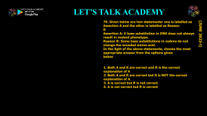 DBT BET JRF 2023 Previous Year Questions and Video solutions