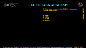 DBT BET JRF 2022 Previous Year Questions and Video solution