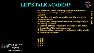 DBT BET JRF 2022 Previous Year Questions and Video solution
