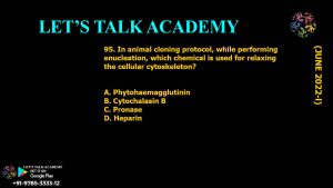 DBT BET JRF 2022 Previous Year Questions and Video solution