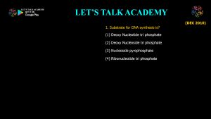 CSIR NET Life Science Previous Year Questions and Solution on DNA REPLICATION