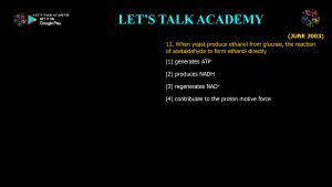 CSIR NET Life Science Previous Year Questions and Solution on Metabolism