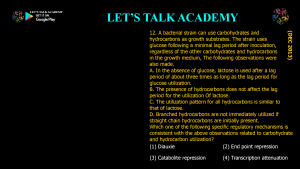 CSIR NET Life Science Previous Year Questions and Solution on Molecular Biology