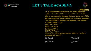 CSIR NET Life Science Previous Year Questions and Solution on POST-TRANSLATIONAL MODIFICATION