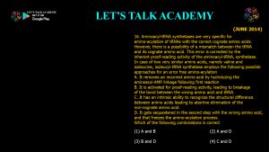 CSIR NET Life Science Previous Year Questions and Solution on Molecular Biology