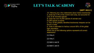CSIR NET Life Science Previous Year Questions and Solution on Community Ecology