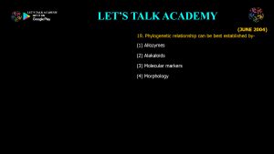 CSIR NET Life Science Previous Year Questions and Solution on Molecular Evolution