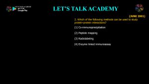 CSIR NET Life Science Previous Year Questions and Solution on MOLECULAR TECHNIQUES