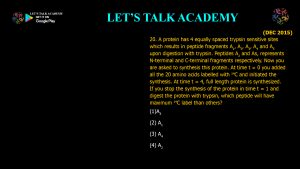 CSIR NET Life Science Previous Year Questions and Solution on POST-TRANSLATIONAL MODIFICATION