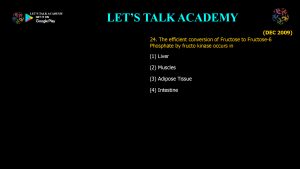 CSIR NET Life Science Previous Year Questions and Solution on Biochemistry