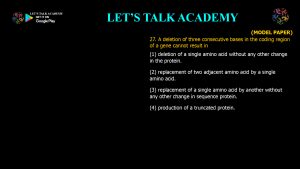 CSIR NET Life Science Previous Year Questions and Solution on Translation