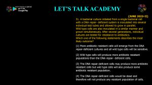 CSIR NET Life Science Previous Year Questions and Solution on DNA REPAIR AND RECOMBINATION