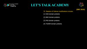 CSIR NET Life Science Previous Year Questions and Solution on EUKARYOTIC GENE REGULATION