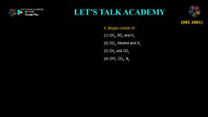 CSIR NET Life Science Previous Year Questions and Solution on applied ecology