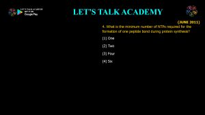 CSIR NET Life Science Previous Year Questions and Solution on POST-TRANSLATIONAL MODIFICATION