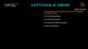 CSIR NET Life Science Previous Year Questions and Solution on VIRAL GENE REGULATION
