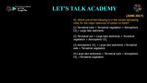 CSIR NET Life Science Previous Year Questions and Solution on Ecology