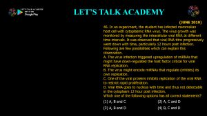CSIR NET Life Science Previous Year Questions and Solution on EUKARYOTIC GENE REGULATION