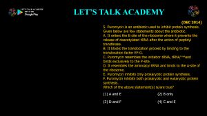 CSIR NET Life Science Previous Year Questions and Solution on Molecular Biology
