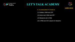 CSIR NET Life Science Previous Year Questions and Solution on POST-TRANSLATIONAL MODIFICATION