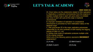 CSIR NET Life Science Previous Year Questions and Solution on Molecular Biology