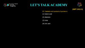 CSIR NET Life Science Previous Year Questions and Solution on Biochemistry