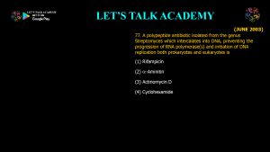 CSIR NET Life Science Previous Year Questions and Solution on DNA REPLICATION