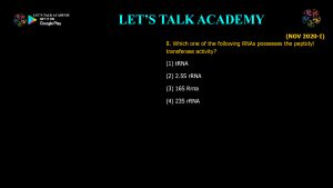 CSIR NET Life Science Previous Year Questions and Solution on POST-TRANSLATIONAL MODIFICATION
