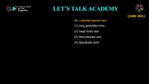 CSIR NET Life Science Previous Year Questions and Solution on Population Ecology
